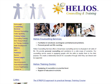 Tablet Screenshot of helios.co.za