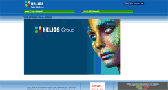 Desktop Screenshot of helios.si
