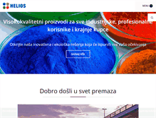 Tablet Screenshot of helios.rs